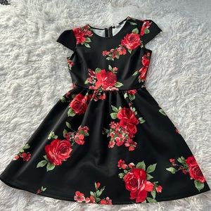 ❤️ Womens Rose Dress